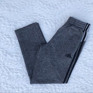 Adidas Boys gray sports pants